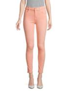7 For All Mankind High-rise Colored Skinny Ankle Jeans