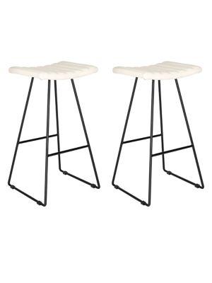 Safavieh Akito Set Of Two A-line Barstools
