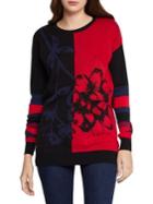 Bcbgeneration Two-tone Cotton Sweater