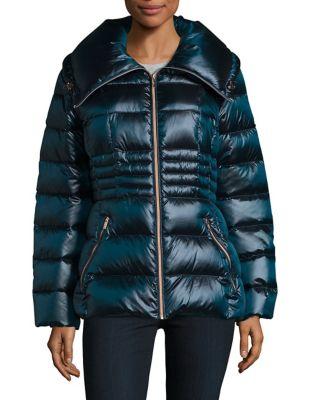 Karl Lagerfeld Paris Packable Down Puffer Coat