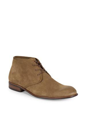 John Varvatos Seagher Suede Chukka Boots