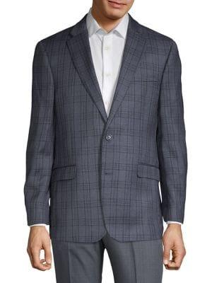 Tommy Hilfiger Plaid Button Sportcoat
