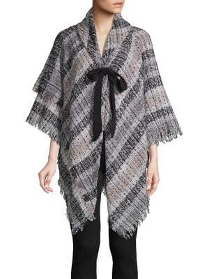 Accessory Street Tie-front Boucle Jacket