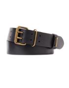 Polo Ralph Lauren Military Burnished Leather Belt