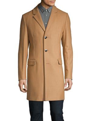 Hugo Boss Migor Wool-blend Coat