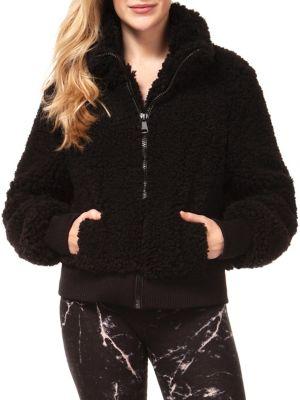 Dex Faux Shearling Bomber Coat