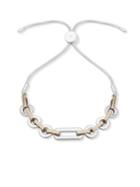 Ralph Lauren 12k Gold And Silver Slider Bracelet