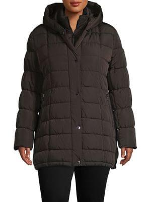 Calvin Klein Plus Classic Quilted Jacket