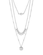 Lucky Brand Three-chain Necklace