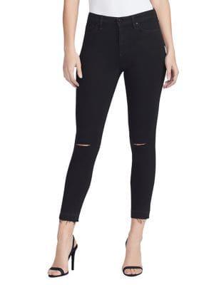 William Rast Sculpted High-rise Skinny Ankle Jeans