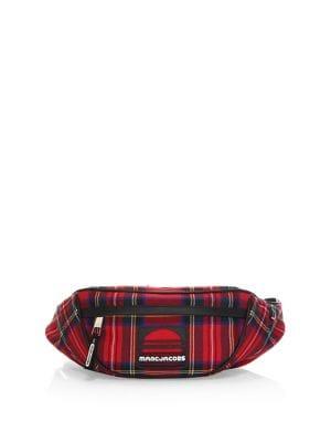 Marc Jacobs Wool Sport Tartan Belt Bag