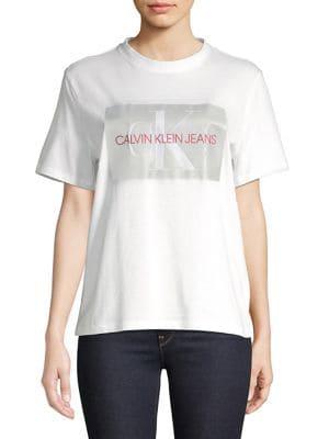 Calvin Klein Jeans Reflective Logo Tee