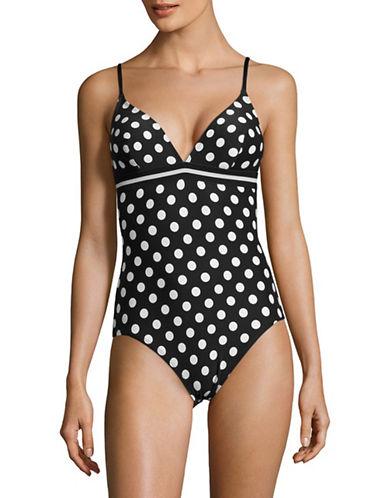 Kate Spade New York San Clemente Dotted One-piece Swimsuit