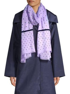 Kate Spade New York Printed Oblong Wrap Scarf