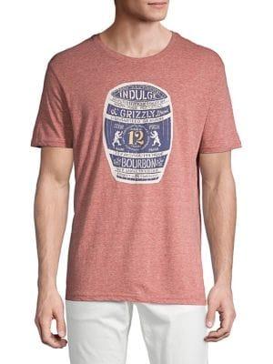 Lucky Brand Grizzly Graphic Crewneck Tee