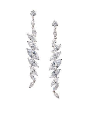 Nina Angelina Crystal Drop Earrings