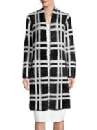 Premise Fuzzy Plaid Cardigan