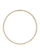 Michael Kors Mercer Link 14k Gold Plated Strand Necklace