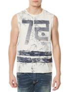 Buffalo David Bitton Tohan Graphic Cotton Tank Top