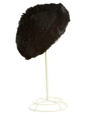 Surell Rabbit Fur Beret