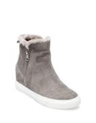 Steven By Steve Madden Cacia Suede Faux Fur Sneakers