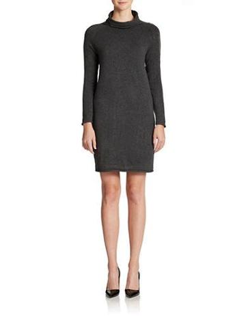 French Connection Mock Turtleneck Sweater Dress