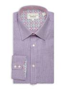 Ted Baker London Houndstooth-printed Button-down Shirt