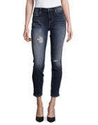 Vigoss Thompson Classic-fit Distressed Skinny Jeans