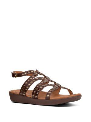 Fitflop Strata Tm Leather Gladiator Sandals