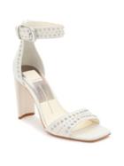 Dolce Vita Eloise Studded Leather Ankle-strap Sandals