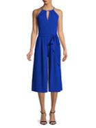 Vince Camuto Pleated Wide-leg Jumpsuit