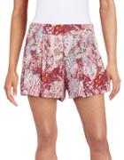 Jessica Simpson Izzy Splatter Soft Shorts