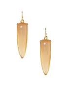 Vince Camuto Goldtone And Glass Stone Linear Drop Earrings