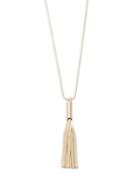 Bcbgeneration In Chains Tassel Crystal Pendant Necklace