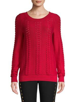 Michael Michael Kors Cable-knit Cotton Sweater