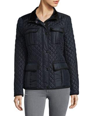 Michael Michael Kors Missy Quilted Utility Jacket