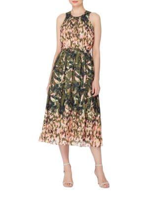 Catherine Catherine Malandrino Safari Sojourn Alfie Printed Dress