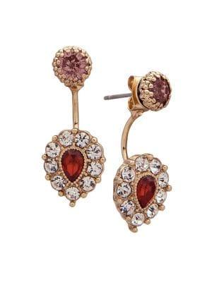 Lonna & Lilly Round & Pear Stone Floater Earrings
