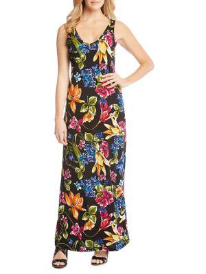 Karen Kane Botanica Print Alana Maxi Dress