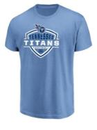 Majestic Tennessee Titans Nfl Primary Receiver Cotton Tee
