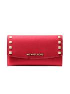 Michael Michael Kors Karla Leather Tri-fold Wallet