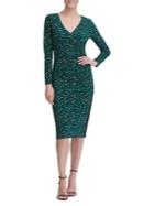 Tommy Hilfiger Leopard Spotting Jersey Sheath Dress