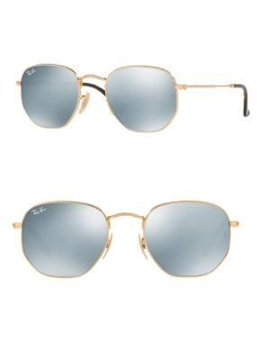 Ray-ban Flash Hexagonal Sunglasses