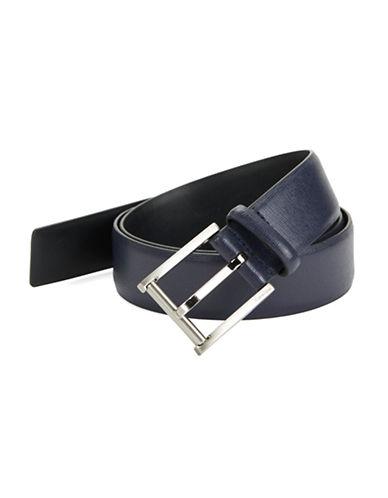 Calvin Klein Square Buckle Leather Belt