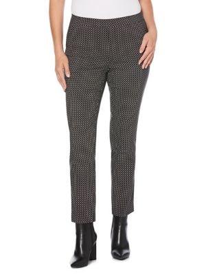 Rafaella Petite Allover Graphic Pants