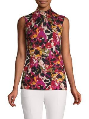 Cable & Gauge Mockneck Top
