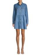 Free People Nicole Denim Shirtdress