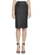 Bcbgmaxazria Lyric Faux-leather Pencil Skirt