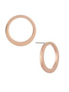 Laundry By Shelli Segal Small Front Face Hoop Earrings