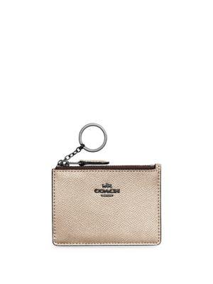 Coach Mini Key-ring Leather Cardholder